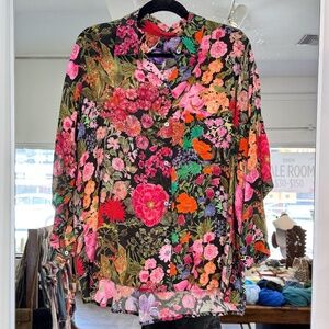 Yavi Floral Button Down Shirt